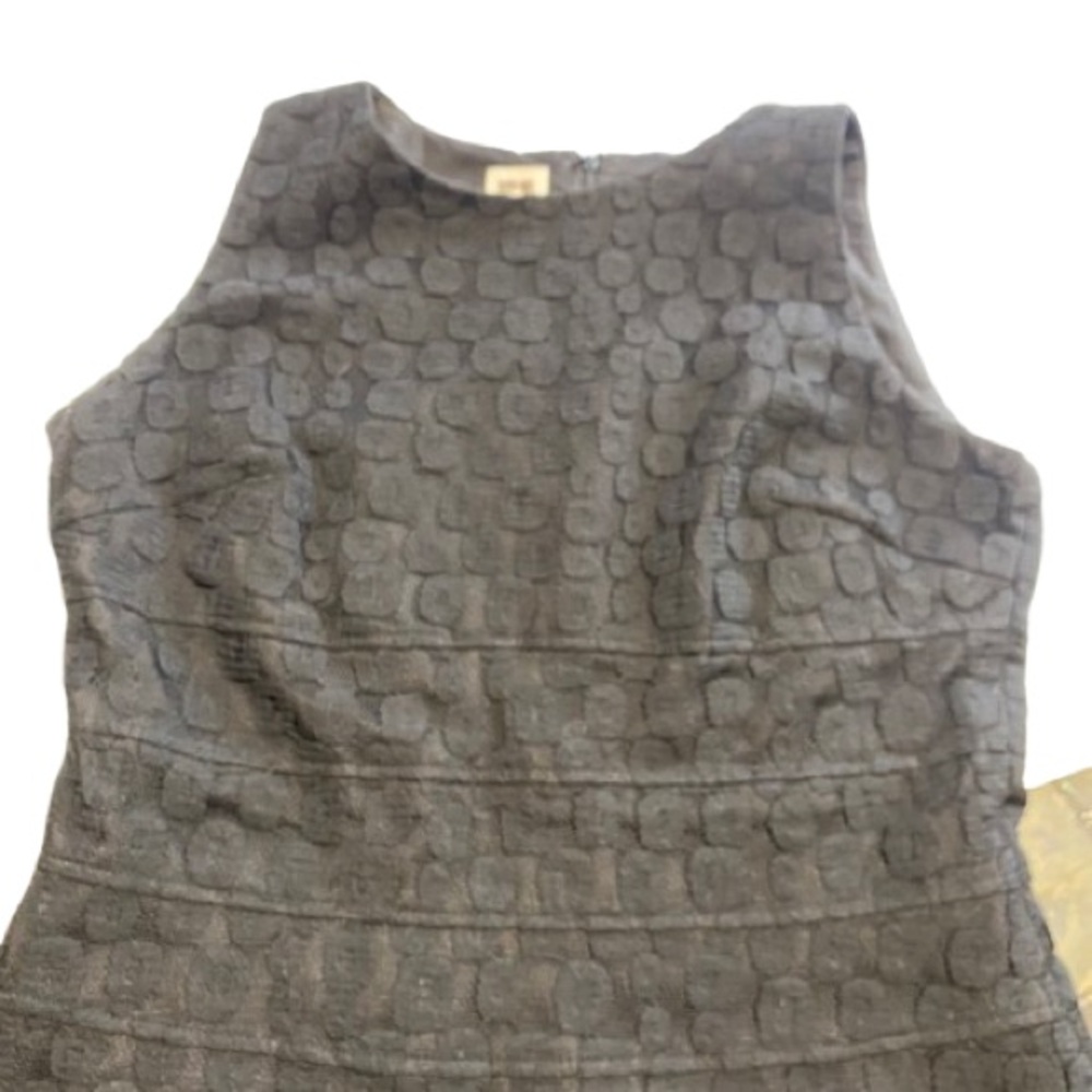 Elegant Anne Klein Black Lace Overlay Sleeveless Dress Feminine Size 10